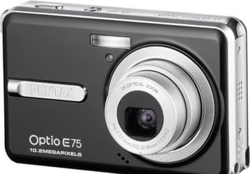 Камера Pentax Optio E75 — «путь к фотошедеврам» с диктофоном и режимом съемки аквариумов